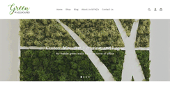 Desktop Screenshot of greenwallscapes.com